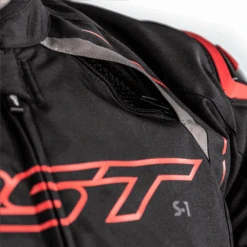 RST S-1 Men's Textile Waterproof Motorcycle Jacket - Black/Grey/Red -Outlet MotoGear Pro Store 102559 gry 3 65959.1637250881