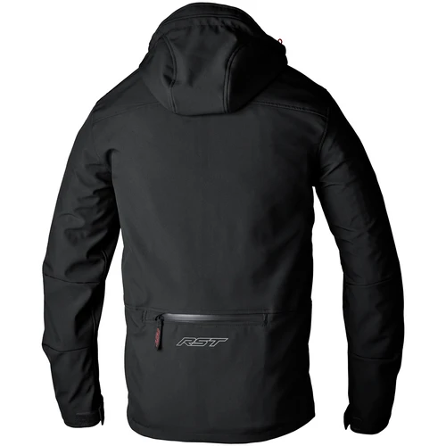 RST Havoc Men's Waterproof Armoured Motorcycle Hoodie - Black 2 RST Havoc Men's Waterproof Armoured Motorcycle Hoodie - Black - Image 2