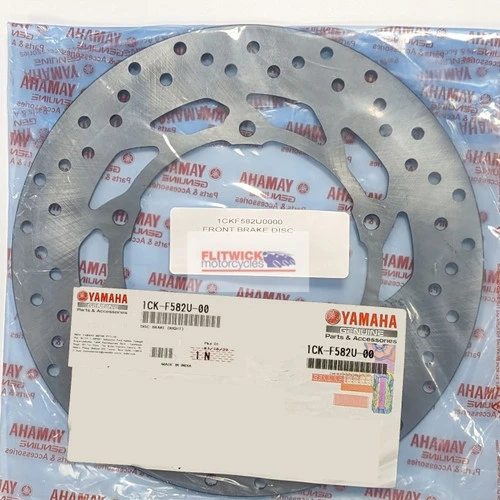 Genuine Yamaha OEM XSR125 2021 Onwards *Not Legacy* Front Brake Disc - 1CK-F582U-00 2 Genuine Yamaha OEM XSR125 2021 Onwards *Not Legacy* Front Brake Disc - 1CK-F582U-00 - Image 2