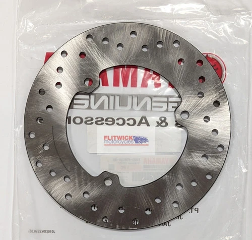 Genuine Yamaha OEM MT-03 & YZF-R3 Rear Brake Disc - 1WD-F582W-00 1 Genuine Yamaha OEM MT-03 & YZF-R3 Rear Brake Disc - 1WD-F582W-00