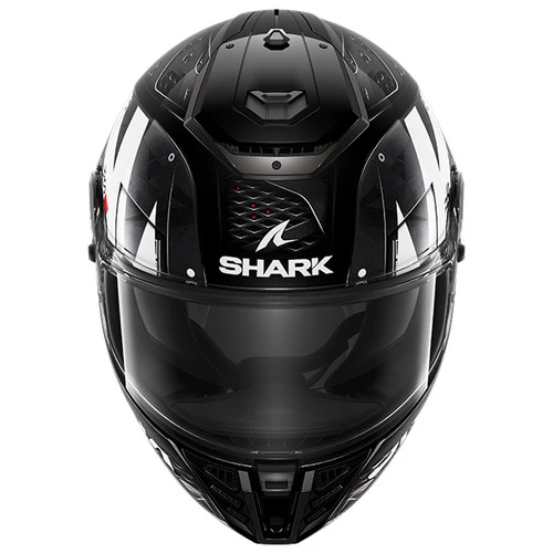 SHARK Spartan RS Motorcycle Helmet - Stingrey KWA Black/White 2 SHARK Spartan RS Motorcycle Helmet - Stingrey KWA Black/White - Image 2