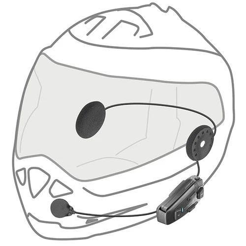 Interphone UCOM8R Mesh Twin Motorcycle Intercom 5 Interphone UCOM8R Mesh Twin Motorcycle Intercom - Image 5