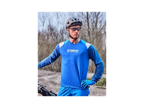 Genuine Yamaha Dinarc Long-Sleeve E-Bike/Cycling Jersey 3 Genuine Yamaha Dinarc Long-Sleeve E-Bike/Cycling Jersey - Image 3
