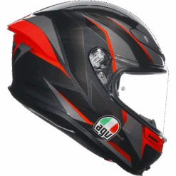 AGV K6-S Slashcut Motorcycle Helmet Full Face - Red/Black/Grey ECE 22.06 10 AGV K6-S Slashcut Motorcycle Helmet Full Face - Red/Black/Grey ECE 22.06 -Outlet MotoGear Pro Store 300724 gry 3 47309.1675878106