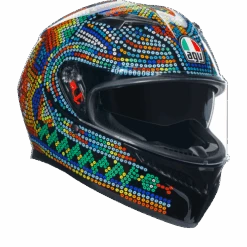 AGV K3 Motorcycle Helmet Full Face - Rossi Winter Test 2018 ECE 22.06