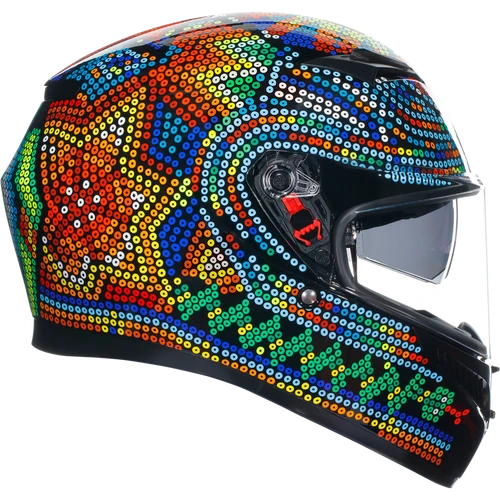 AGV K3 Motorcycle Helmet Full Face - Rossi Winter Test 2018 ECE 22.06 6 AGV K3 Motorcycle Helmet Full Face - Rossi Winter Test 2018 ECE 22.06 - Image 6