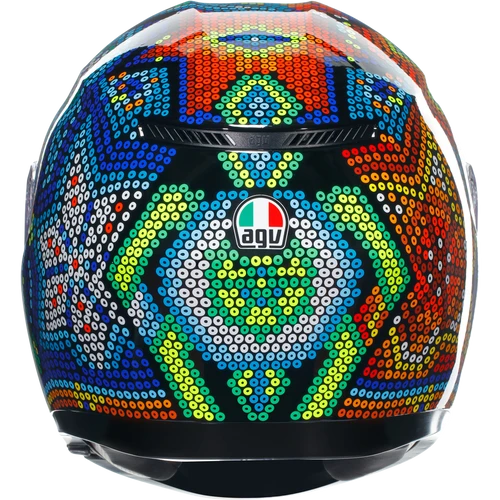 AGV K3 Motorcycle Helmet Full Face - Rossi Winter Test 2018 ECE 22.06 8 AGV K3 Motorcycle Helmet Full Face - Rossi Winter Test 2018 ECE 22.06 - Image 8