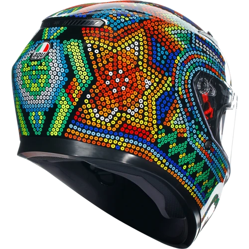 AGV K3 Motorcycle Helmet Full Face - Rossi Winter Test 2018 ECE 22.06 4 AGV K3 Motorcycle Helmet Full Face - Rossi Winter Test 2018 ECE 22.06 - Image 4