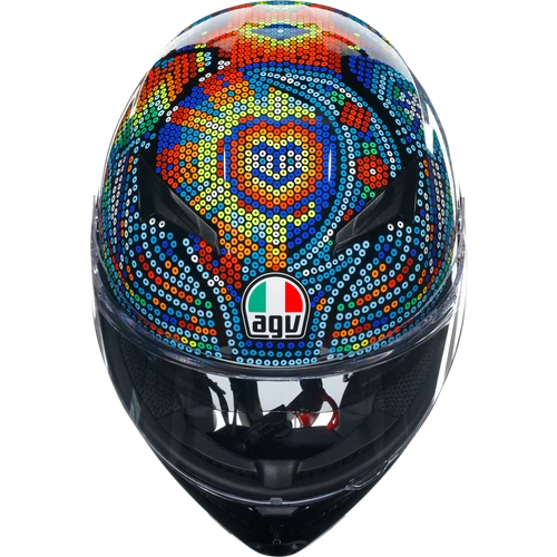 AGV K3 Motorcycle Helmet Full Face - Rossi Winter Test 2018 ECE 22.06 5 AGV K3 Motorcycle Helmet Full Face - Rossi Winter Test 2018 ECE 22.06 - Image 5