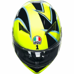 AGV K3 Motorcycle Helmet Full Face - Rossi Winter Test Phillip Island 2005 ECE 22.06 -Outlet MotoGear Pro Store 300740 rep 1 57260.1675878494