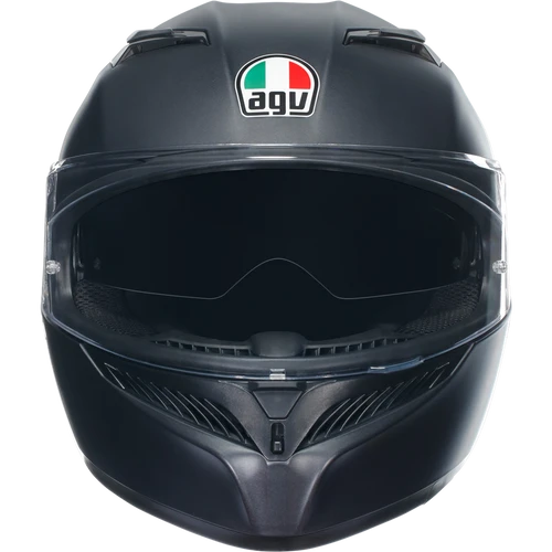 AGV K3 Motorcycle Helmet Full Face - Matte Black ECE 22.06 2 AGV K3 Motorcycle Helmet Full Face - Matte Black ECE 22.06 - Image 2