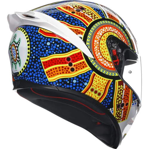 AGV K1-S Full Face Motorcycle Helmet - Dreamtime ECE 22.06 6 AGV K1-S Full Face Motorcycle Helmet - Dreamtime ECE 22.06 - Image 6