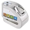Kovix KD 6mm Alarmed Motorcycle Disc Lock -Brushed Metal