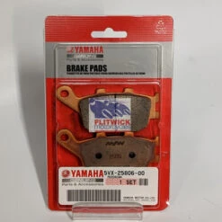 Genuine Yamaha OEM YZF-R, MT, XSR, & Tracer Rear Brake Pad Pair Set - 5VX-25806-00