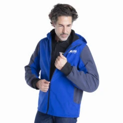 Genuine Yamaha Men's Paddock Blue Softshell Rwan Armoured Riding Hoodie/Jacket -Outlet MotoGear Pro Store A24 JJ102 E0 0L 24 PB riding softshell men Rwan Studio 009 57020.1700059470