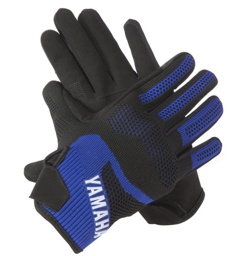 Genuine Yamaha Paddock Blue Knitted Cuba Cycling/E-Bike Gloves 1 Genuine Yamaha Paddock Blue Knitted Cuba Cycling/E-Bike Gloves