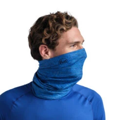 Buff Original Stretch Neckwear - Azure Blue HTR (Coolnet UV+ Reflective R-) -Outlet MotoGear Pro Store AzureBlue1 38045.1644679799