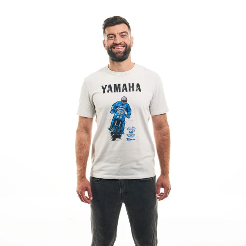 Genuine Yamaha Tenere 40th Anniversary T-Shirt - Turial 2 Genuine Yamaha Tenere 40th Anniversary T-Shirt - Turial - Image 2