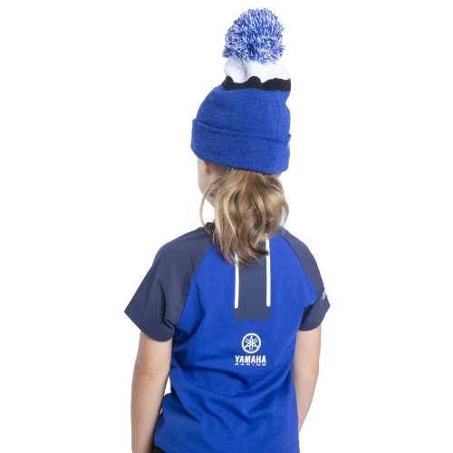 Genuine Yamaha Street Wear Kids' Belovo Bobble Beanie Hat 3 Genuine Yamaha Street Wear Kids' Belovo Bobble Beanie Hat - Image 3
