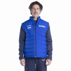 Genuine Yamaha Paddock Blue Bavly Men's 2-In-1 Bodywarmer/Jacket