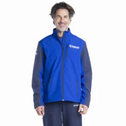 Genuine Yamaha Paddock Blue Baley Men's Softshell Jacket