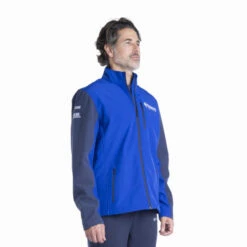 Genuine Yamaha Paddock Blue Baley Men's Softshell Jacket -Outlet MotoGear Pro Store B24 FJ125 E0 0L 24 PB softshell men Baley Studio 003 23539.1699377213