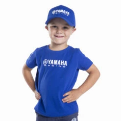Genuine Yamaha Paddock Blue Essentials Kids' Bruge T-Shirt