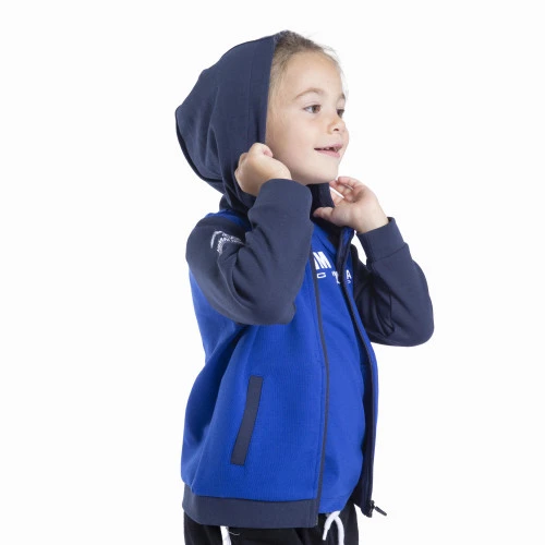 Genuine Yamaha Paddock Blue Kids' Bilbao Hoodie 3 Genuine Yamaha Paddock Blue Kids' Bilbao Hoodie - Image 3