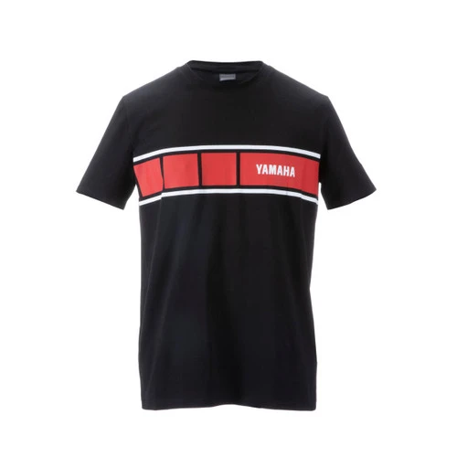 Genuine Yamaha Racing Heritage Collection Men's Baltor T-Shirt - Black 1 Genuine Yamaha Racing Heritage Collection Men's Baltor T-Shirt - Black