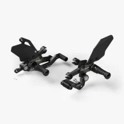Genuine Yamaha Billet Black Rearset Kit For YZF-R7