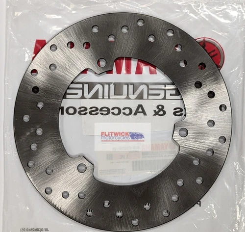 Genuine Yamaha OEM XSR125, MT-125, & YZF-R125 Rear Brake Disc - BK6-F582W-00 1 Genuine Yamaha OEM XSR125, MT-125, & YZF-R125 Rear Brake Disc - BK6-F582W-00