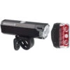 Blackburn Dayblazer 550 Front + 65 Rear Light Combo Set For Cycling & E-Bikes
