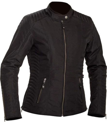 Richa Lausanne Ladies' Textile Motorcycle Jacket - Black 1 Richa Lausanne Ladies' Textile Motorcycle Jacket - Black