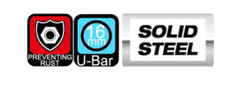 Kovix Link Chain With Integral Alarm Lock 10mm X 1500- KCL10-150 4 Kovix Link Chain With Integral Alarm Lock 10mm X 1500- KCL10-150 - Image 4