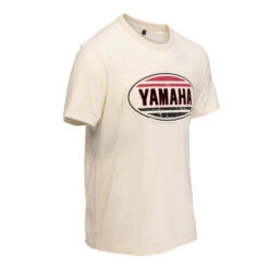 Genuine Yamaha Faster Sons Travis Men's T-Shirt - Broken White -Outlet MotoGear Pro Store FSWHITE2 71258.1650962112
