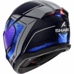 Shark Skwal I3 Motorcycle Helmet RHAD - Blue/Chrome/Silver -Outlet MotoGear Pro Store HE0820EBUS SHARK HELMETS SKWAL I3 RHAD BLUE CHROM SILVER ps 02 25823.1692975729