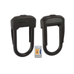 Hiplok E-Bike & Bicycle D Lock 13mm X 14mm X 7cm Hardened Steel (Silver Sold Secure)