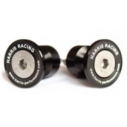 Pair Harris Paddock Stand Cotton Reel/Bobbins 8mm - BMW S1000RR Most Hondas, Suzukis, And Triumphs -Outlet MotoGear Pro Store Harris Bobbin Black 2 61629.1553961594