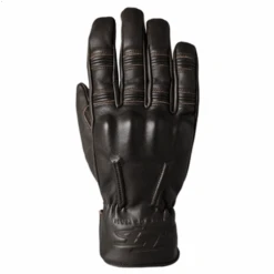 RST IOM TT Hillberry 2 CE Men's Leather Motorcycle Gloves - Brown