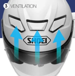 SHOEI J-Cruise2 Open Face Motorcycle Helmet - Matt Black 6 SHOEI J-Cruise2 Open Face Motorcycle Helmet - Matt Black -Outlet MotoGear Pro Store J Cruise Article 3 27329.1585913477