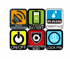 Kovix KD 6mm Alarmed Motorcycle Disc Lock -Brushed Metal 5 Kovix KD 6mm Alarmed Motorcycle Disc Lock -Brushed Metal -Outlet MotoGear Pro Store KD6 SS CHART 19104.1644081915