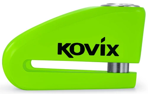 KOVIX KVZ 14mm Motorcycle Disc Lock - Flo Green 2 KOVIX KVZ 14mm Motorcycle Disc Lock - Flo Green - Image 2