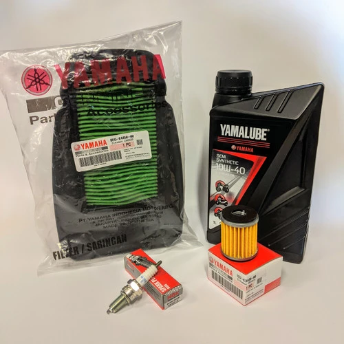 Yamaha YZF-R125 2019- & MT-125 2020- Service Kit - Semi Synthetic Oil, Filters & Plug 1 Yamaha YZF-R125 2019- & MT-125 2020- Service Kit - Semi Synthetic Oil, Filters & Plug