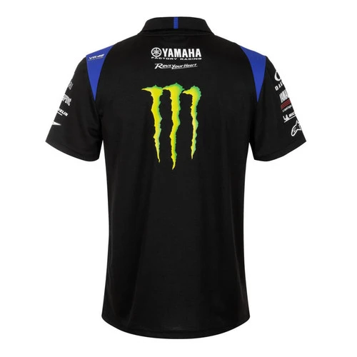 Genuine Yamaha MotoGP Replica Team Men's Polo Shirt 2 Genuine Yamaha MotoGP Replica Team Men's Polo Shirt - Image 2