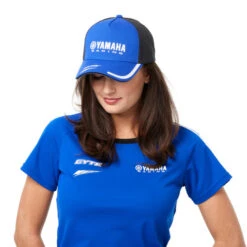 Genuine Yamaha Paddock Blue Adult Lifford Race Cap -Outlet MotoGear Pro Store N22 FH312 E1 00 Paddock Blue Race Cap Adult EU Studio 004 Tablet 78820.1663945240