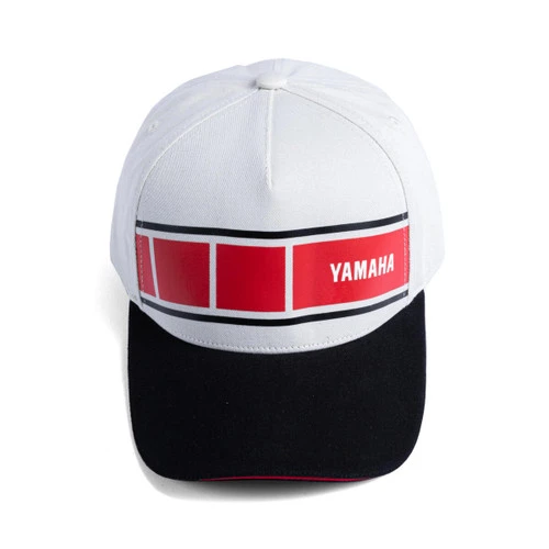 Genuine Yamaha Race Heritage Adult Cap - Off-White 2 Genuine Yamaha Race Heritage Adult Cap - Off-White - Image 2