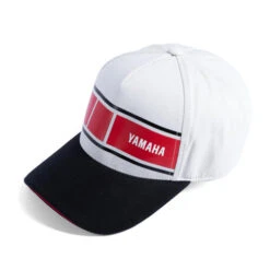 Genuine Yamaha Race Heritage Adult Cap - Off-White