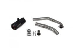 Scorpion Red Power Black Ceramic Coated Exhaust For Yamaha MT-125 2021 Onwards -Outlet MotoGear Pro Store PYA119SYSBCER KIT TOP 1200x800 15806.1664024358