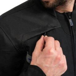 Genuine Yamaha MT Paz Men's Textile Jacket Black/Blue - Made By IXON -Outlet MotoGear Pro Store Paz Black Blue 6 82782.1635344832