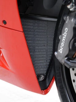 R&G Radiator Guard RAD0117BK Ducati Panigale 899 '13-, 959 '16-, 1199 '12-, 1299 '15- & Panigale V2 ’20- -Outlet MotoGear Pro Store RAD0117BK C 17450.1587118495